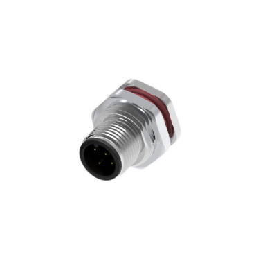 M12 Connector Front lock of board end 2P-12P male 27